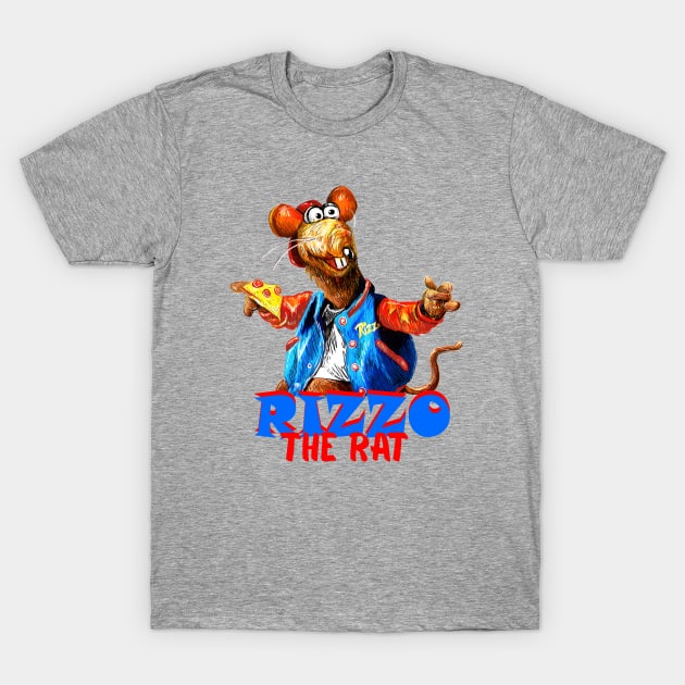 Rizzo The Rat Illustration - Muppets T-Shirt by CatsandBats
